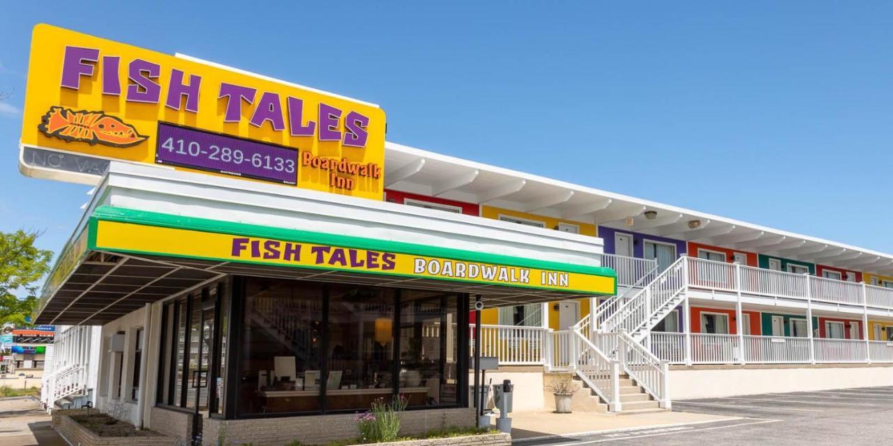 Fish Tales Boardwalk Inn & Ocean Mecca Motel Ocean City Exterior photo